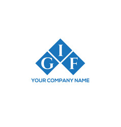 Gif Letter Logo Design On White Background