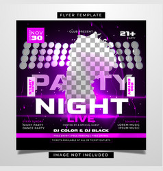 Ladies Club Party Flyer Template