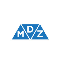 Dmz 3 Triangle Shape Logo Design On White