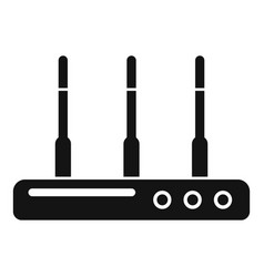 Lan Modem Icon Simple Device Hub