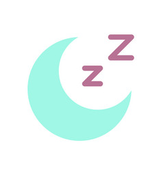 Sleep Flat Color Ui Icon