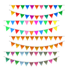 Triangle Bunting Flags Set