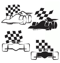 Formula One Racing Car Logo