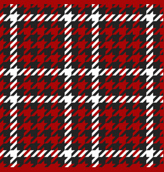 Goose Foot Houndstooth Tartan Tweed