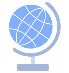 School Globe Earth World Map Icon