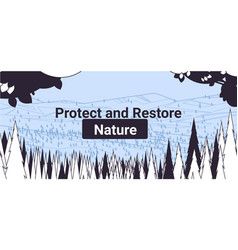 Deforestation Concept Chopping Forest Destruction