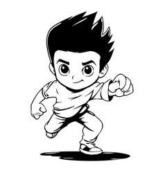 Karate Boy Cartoon Karate Boy