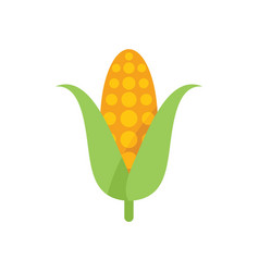 Eco Corn Icon Flat Save Plant