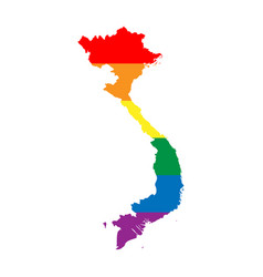 Vietnam Rainbow Map