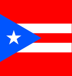 Flag Of Puerto Rico