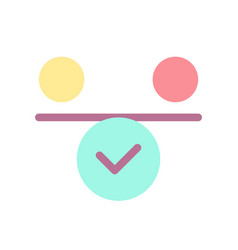 Balance Flat Color Ui Icon