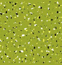 Geometric Green Terrazzo Seamless Pattern