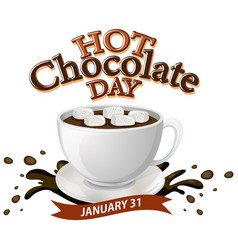 Hot Chocolate Day Banner Design