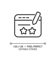 Review Pixel Perfect Linear Icon