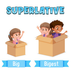 Superlative Adjectives For Word Big