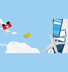 Travel To Antigua And Barbuda Concept Map