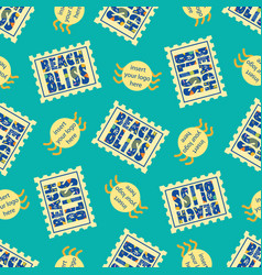 Beach Bliss Typography With Placeholder