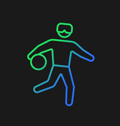 Goalball Gradient Icon For Dark Theme