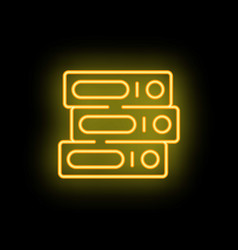 Work Folder Icon Neon