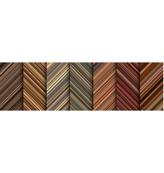 Wood Detailed Striped Geometric Patterns Composed