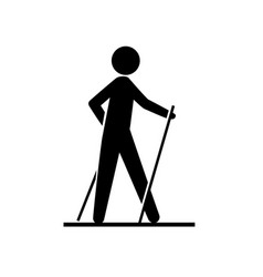 Hiking Person Icon