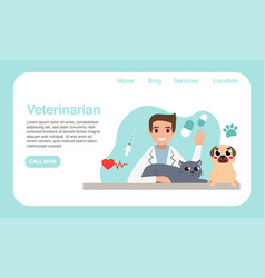 Veterinary Pet Clinic Website Design User