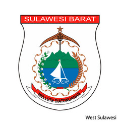 Coat Arms West Sulawesi Is A Indonesian