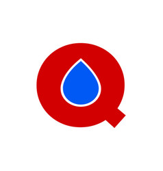 Q With Water Drop Monogram