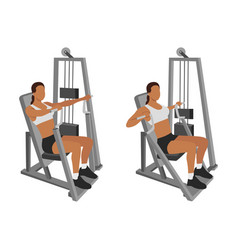 Hammer Strength Machine Seated Chest Press