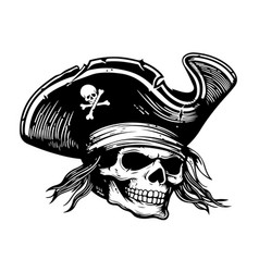 Human Skull Pirate Symbol