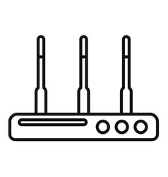 Lan Modem Icon Outline Device Hub