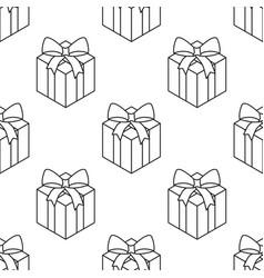 Seamless Black And White Pattern Gift