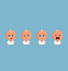 Baby Making Different Expressions And Range