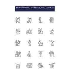 Exterminating Desinfecting Services Line