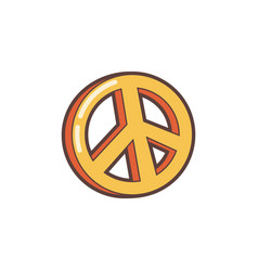 Retro Peace Symbol