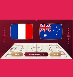 France Vs Australia Match Football 2022 World