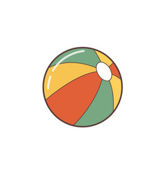 Retro Beach Ball