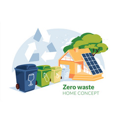 Zero Waste House Concept Green Energy