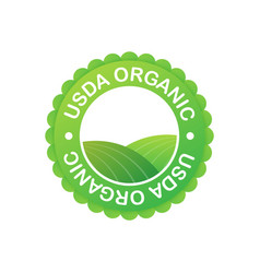 Usda Organic Emblems Badge Sticker Logo Icon