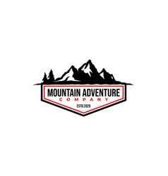 Mountain Adventure Logo Badge Himalaya