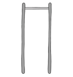 Cartoon Chin Pull Up Bar