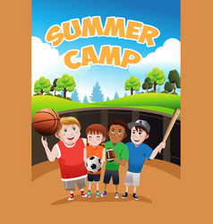 Kids Summer Camp Flyer