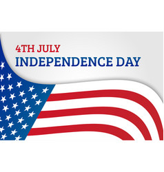 4th July Independence Day Background Banner