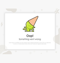 Error Page Page Not Found Something Went Wrong