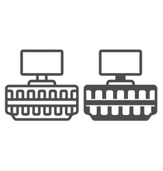 Hdmi Connector Line And Solid Icon Tv Accessories