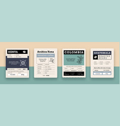 Coffee Label Food Package Mockup