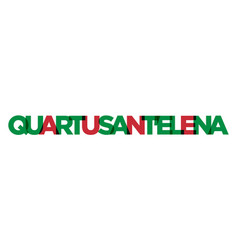 Quartu Sant Elena In The Italia Emblem Design