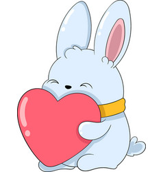 Valentines Day Bunny Hugs Eternal Love