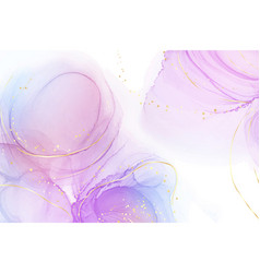 Violet Lavender Liquid Watercolor Marble