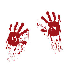 Bloody Hand Prints